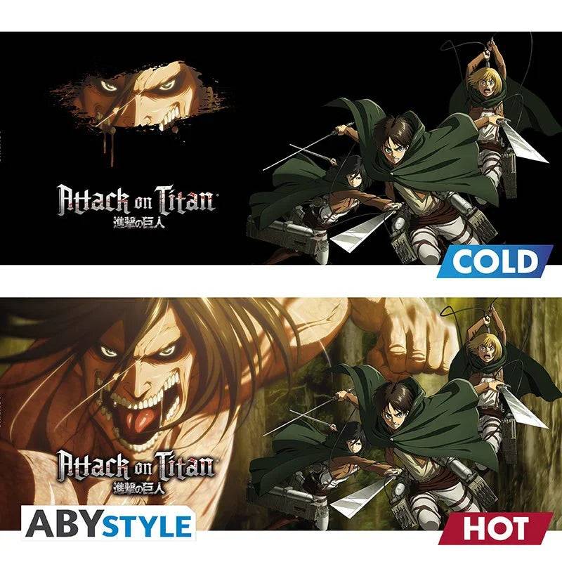 Mug Heat Change l'attaque des titans