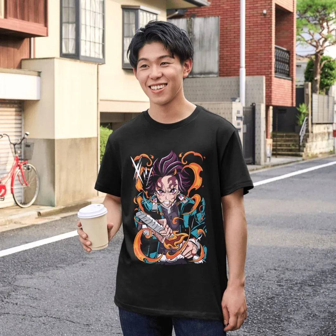 Tshirt Demon Slayer Tanjiro Kamado - Geek Store