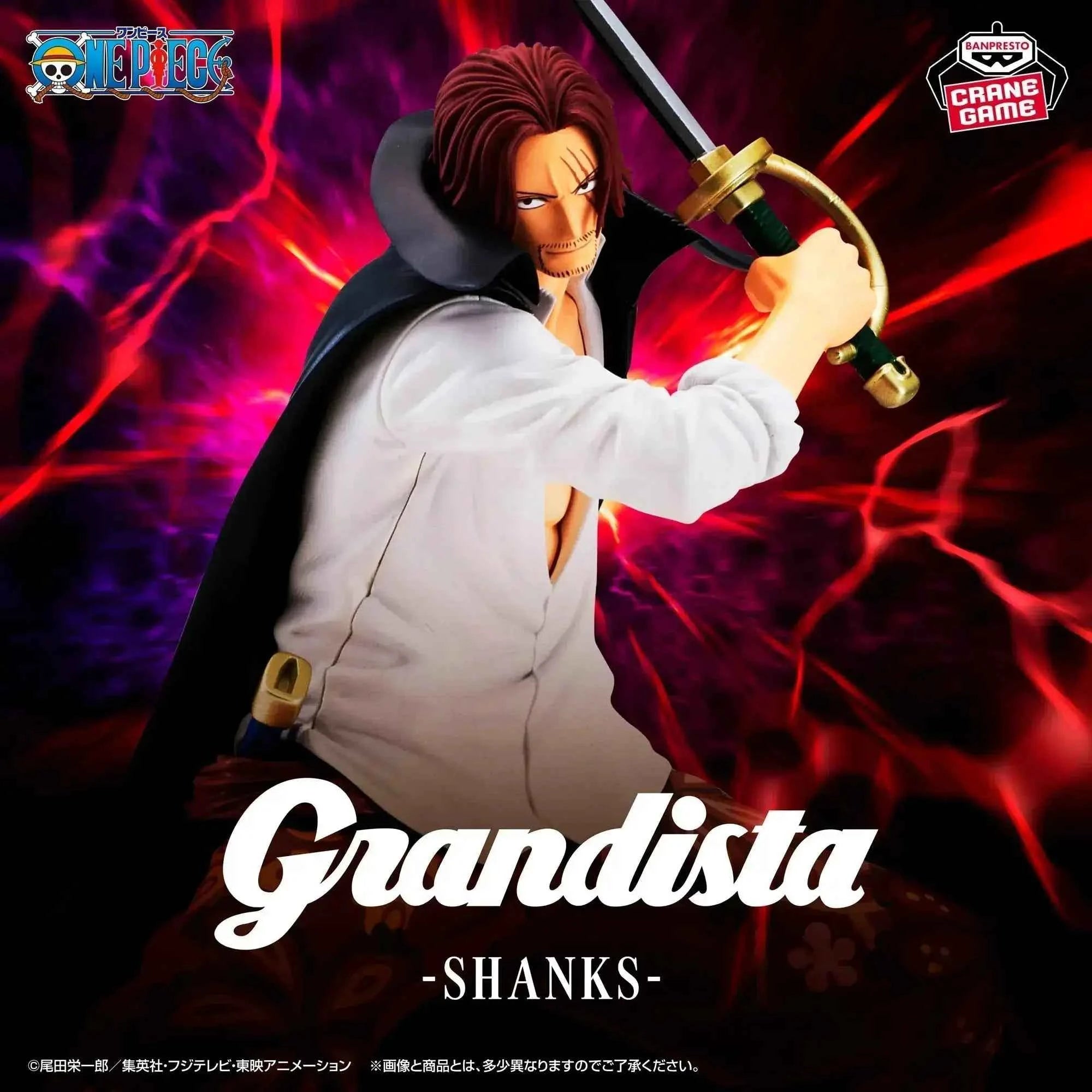 Figurine One Piece Shanks Grandista