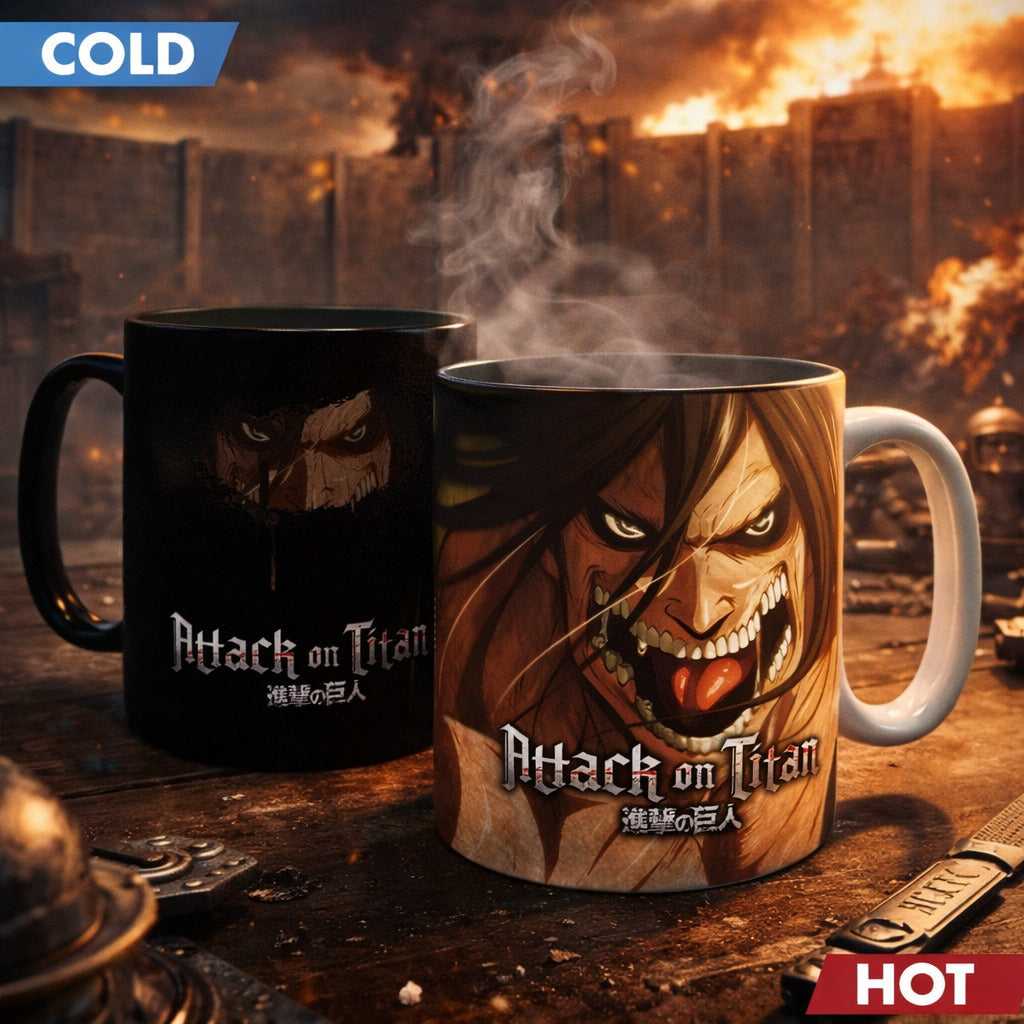 Mug Heat Change l'attaque des titans
