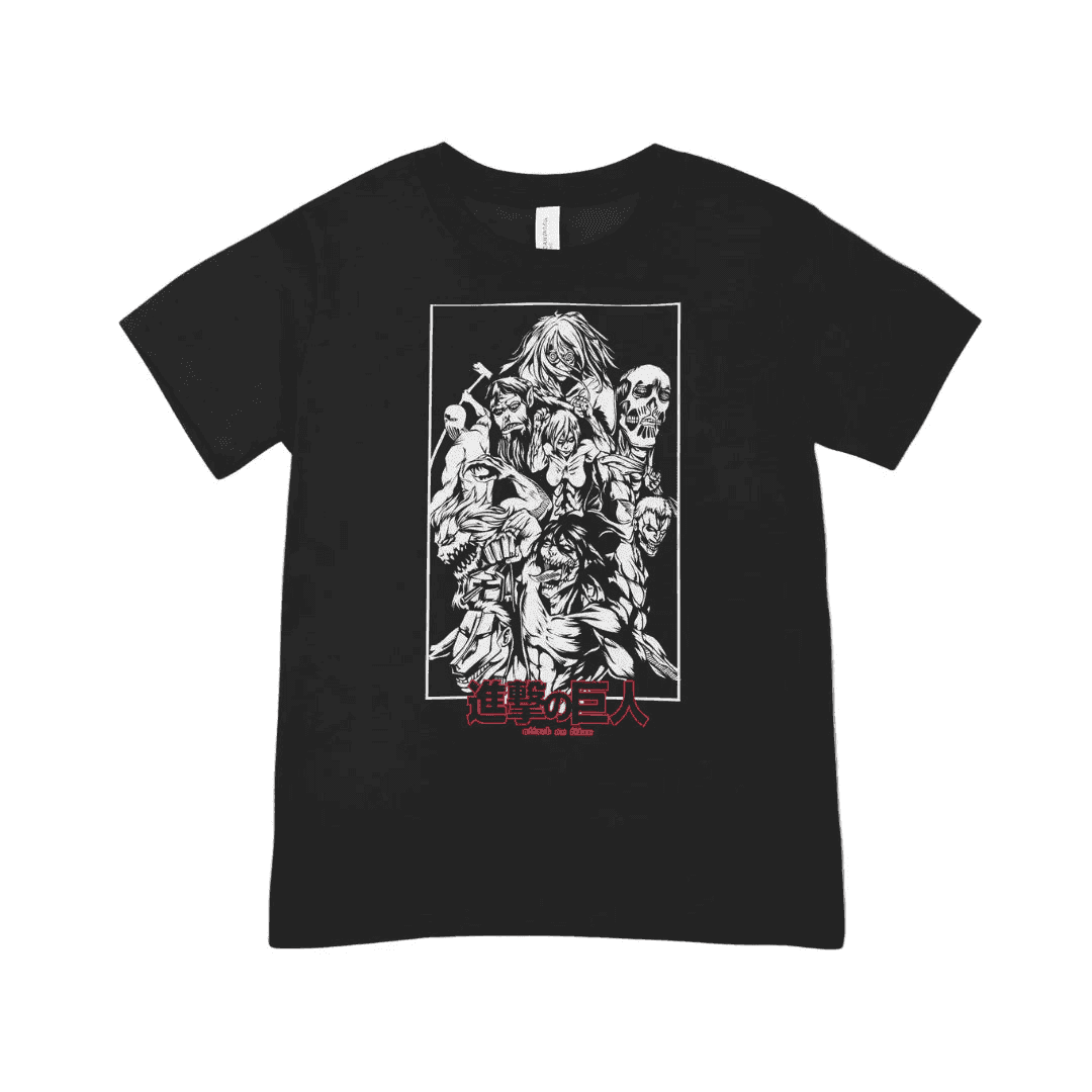 Tshirt Attack on Titan - Geek Store