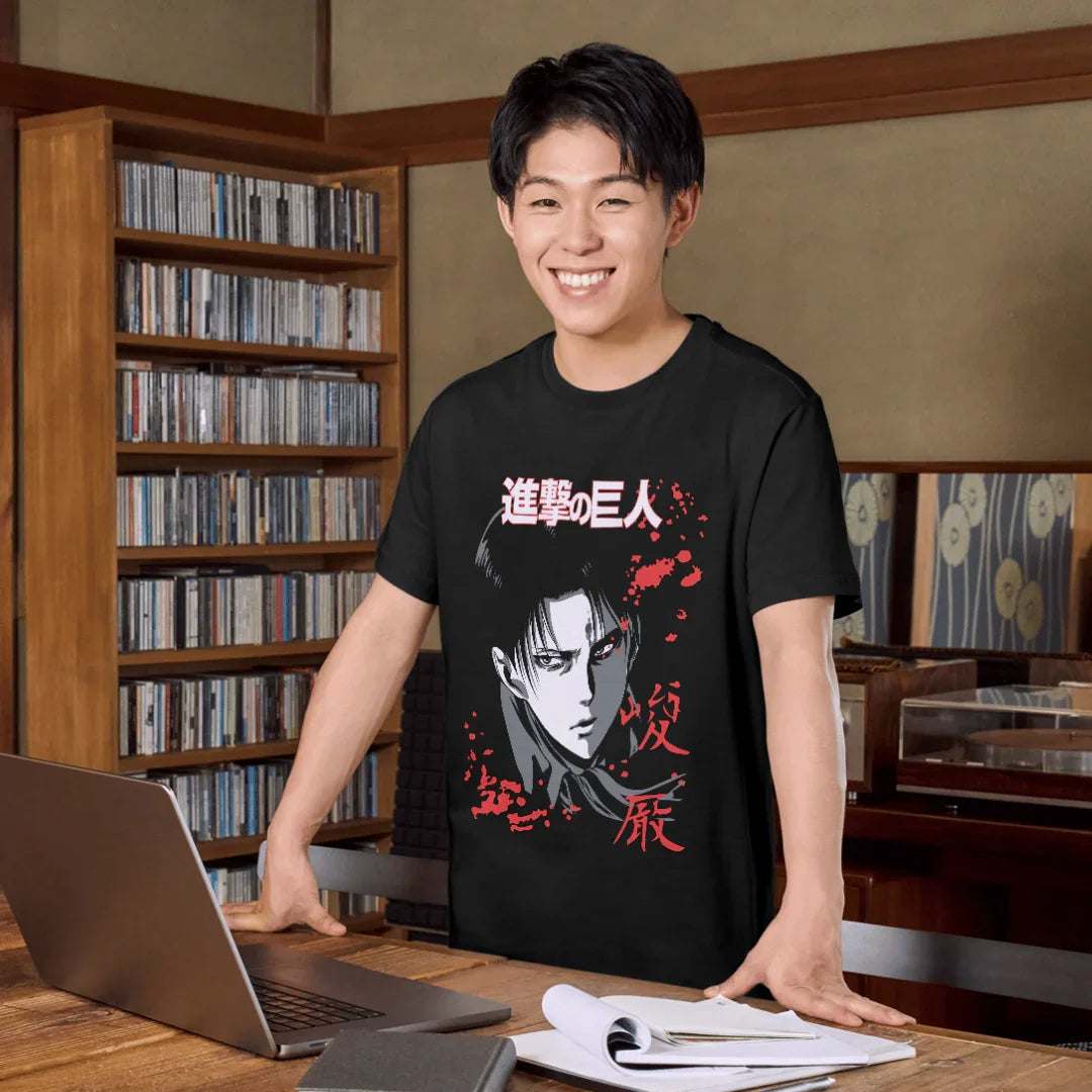 Tshirt Attack on Titan – Levi Ackerman