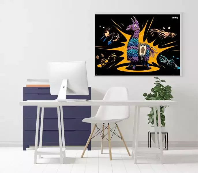 Poster Fortnite Loot Llama - Geek Store