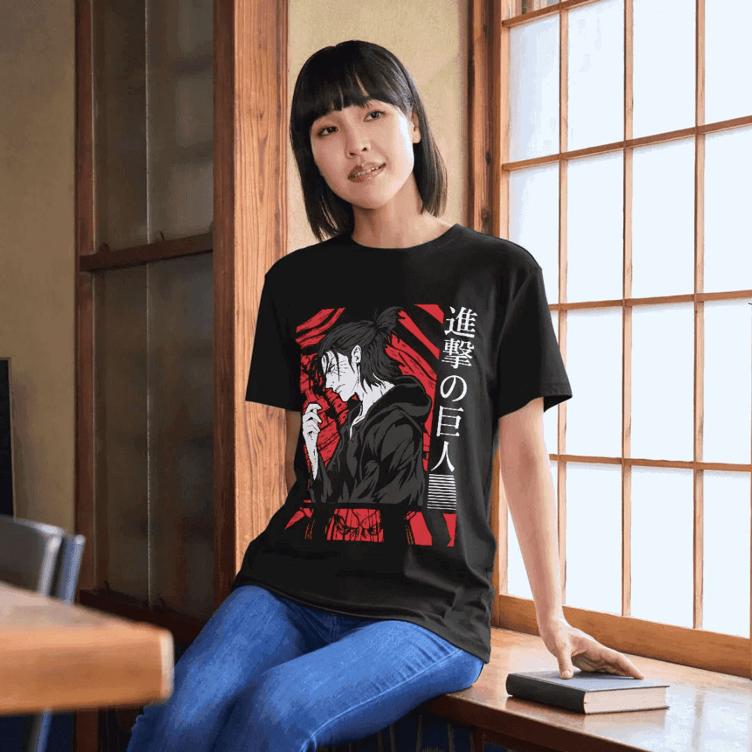 Tshirt Attack on Titan – Eren Yeager - Geek Store