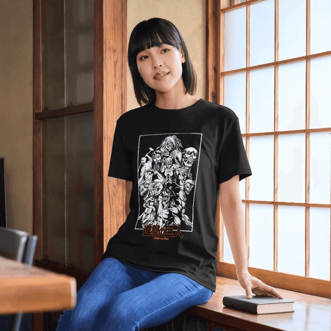 Tshirt Attack on Titan - Geek Store