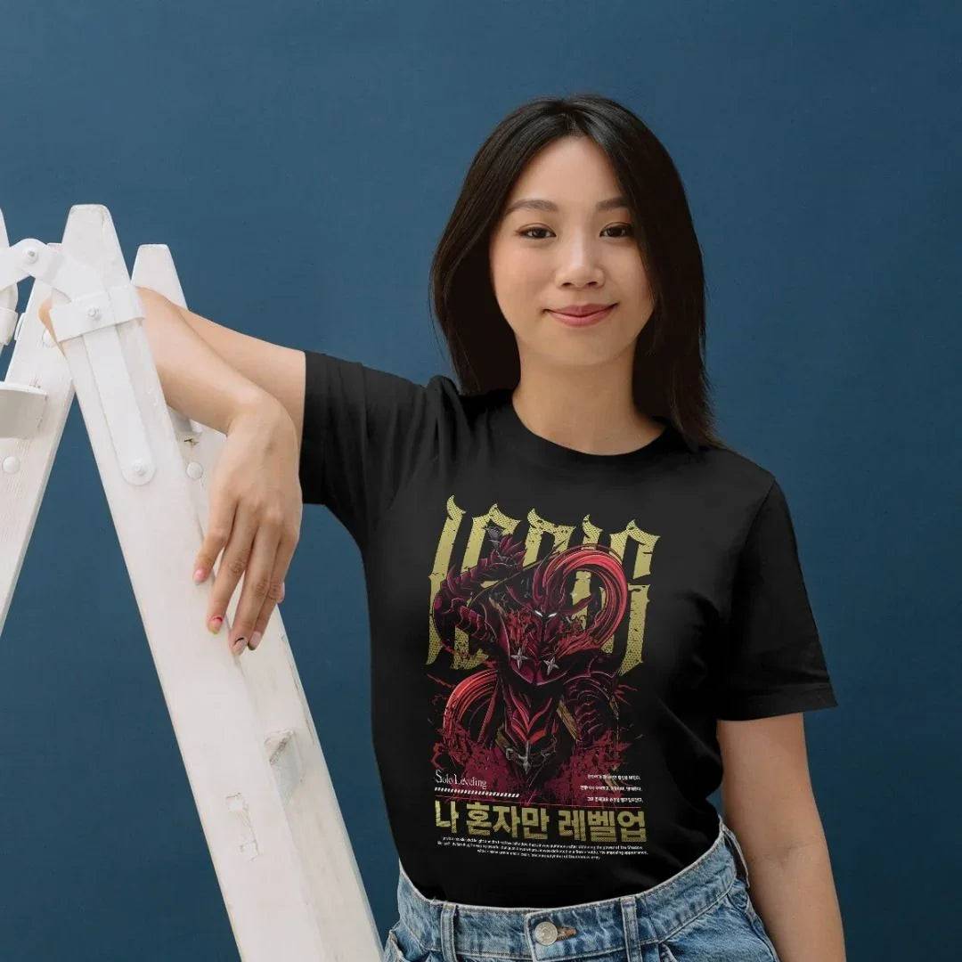 Tshirt Solo Leveling – Igris the Bloodred - Geek Store