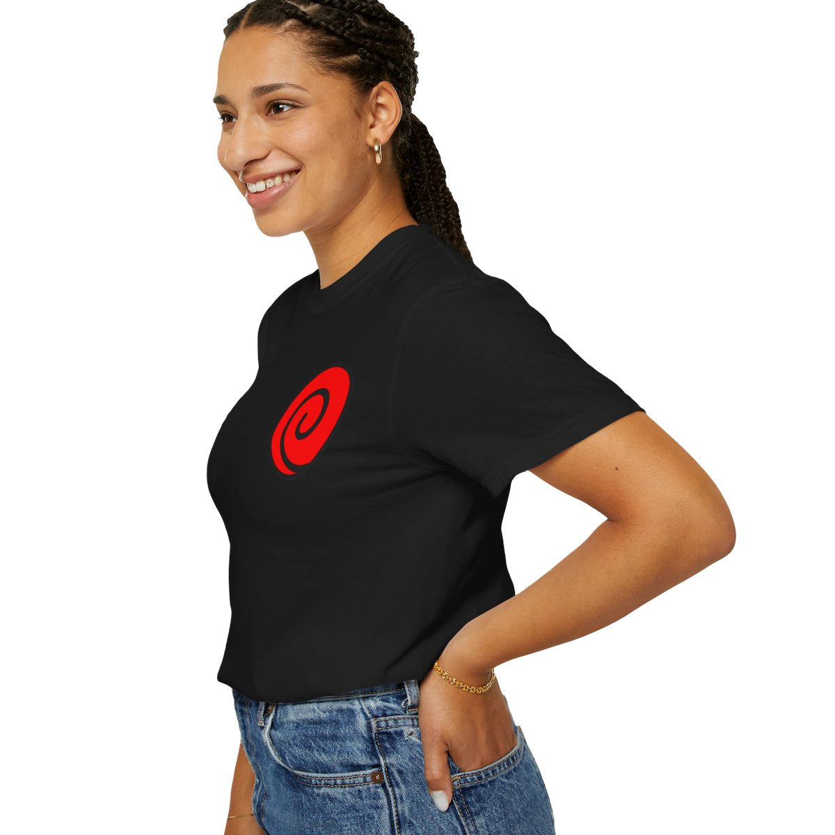 Tshirt Naruto Uzumaki Clan Logo