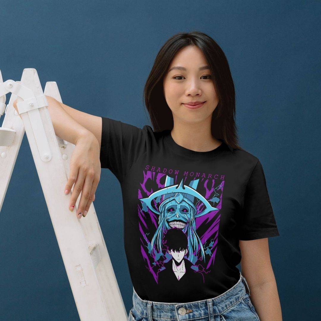 Tshirt Solo Leveling – Shadow Monarch