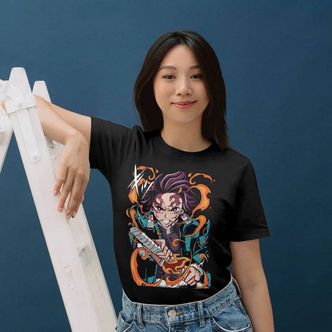 Tshirt Demon Slayer Tanjiro Kamado - Geek Store