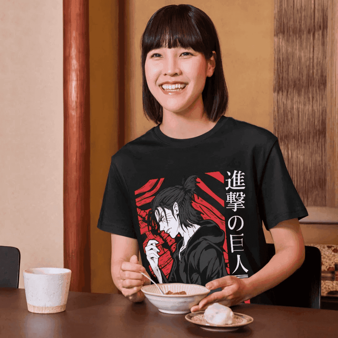 Tshirt Attack on Titan – Eren Yeager
