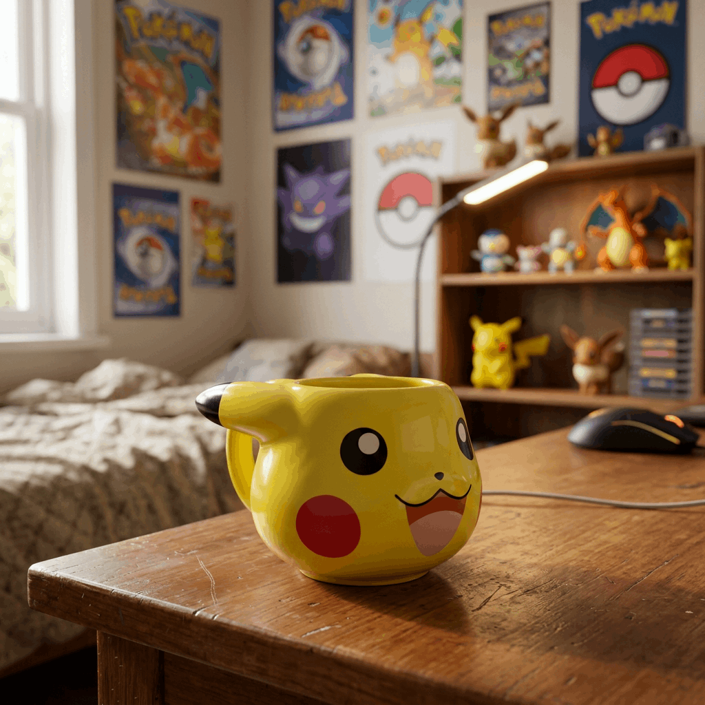 Mug 3D Nintendo Pokémon Pikachu - Geek Store