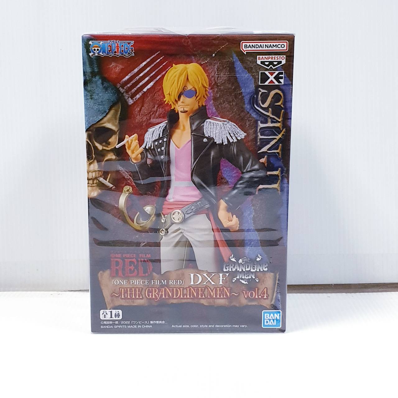 Figurine One Piece Sanji DXF The Grandline Men Film Red Vol.4