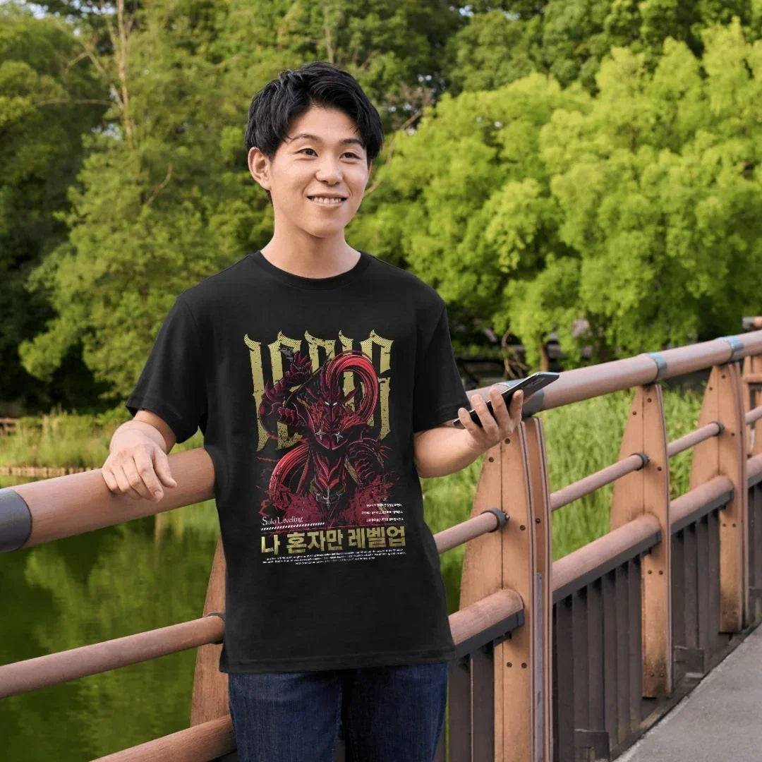 Tshirt Solo Leveling – Igris the Bloodred - Geek Store