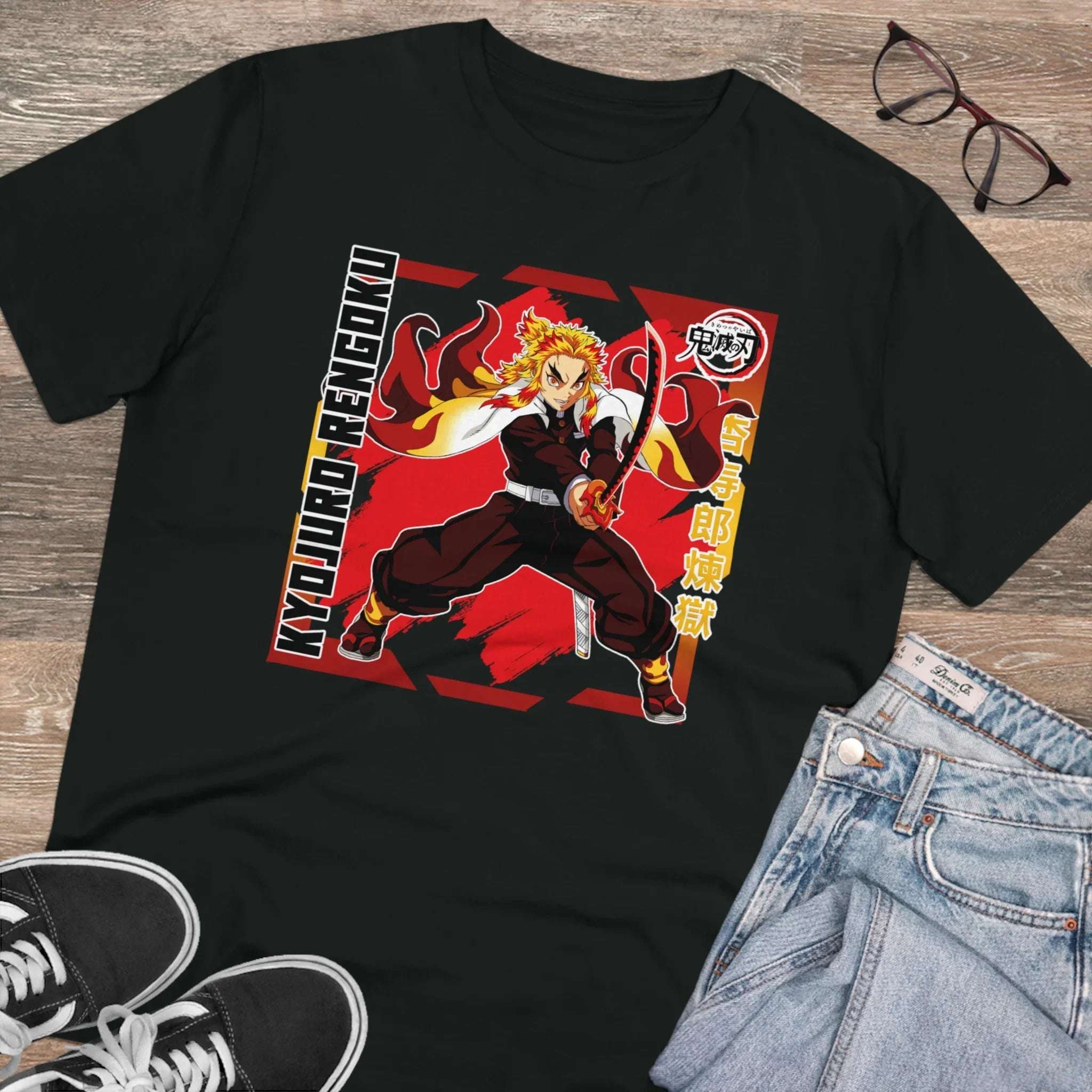 Tshirt Kyojuro Rengoku - Geek Store