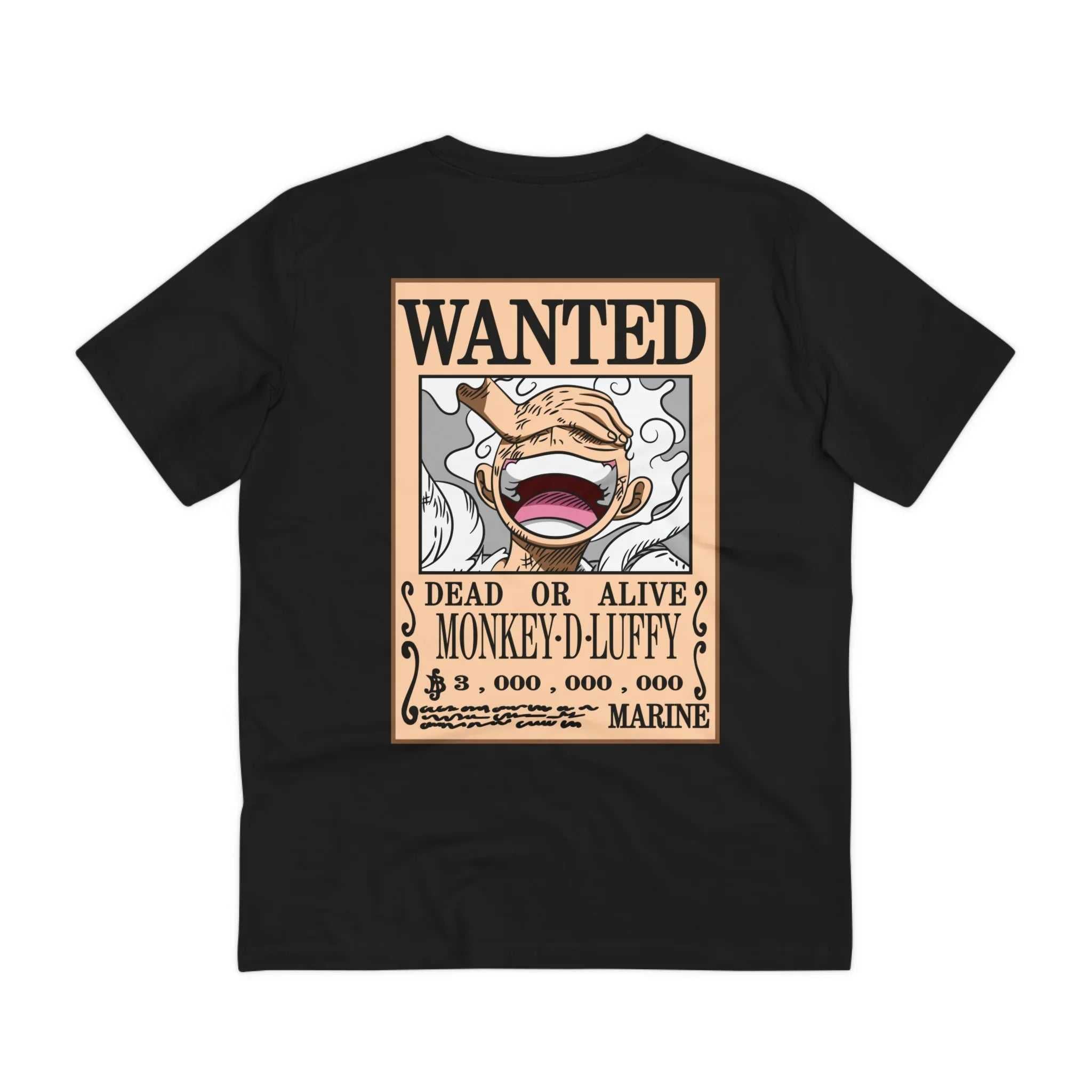 Tshirt Wanted Luffy - Geek Store