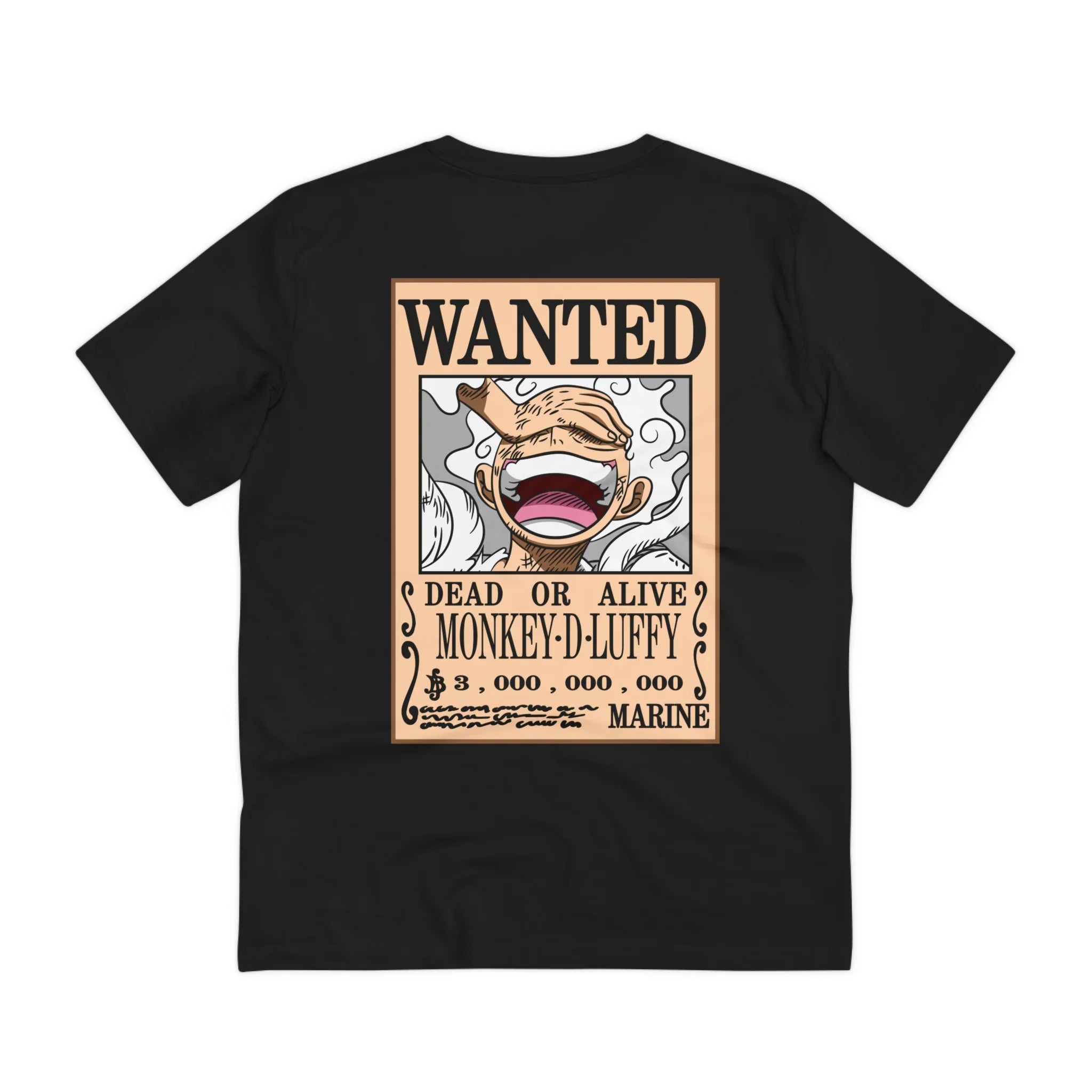 Tshirt Wanted Luffy - Geek Store