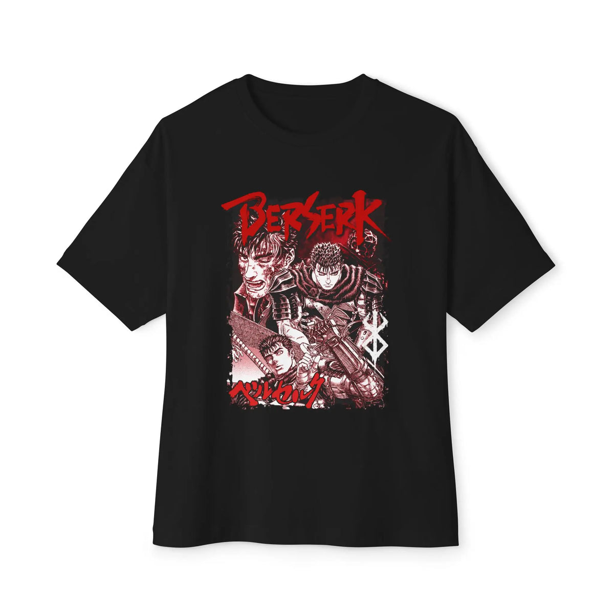 T-shirt Berserk – Esprit du Guerrier Noir