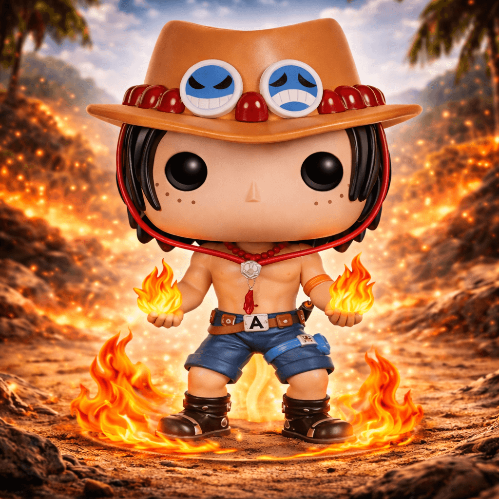 Figurine POP Animation One Piece Portgas D. Ace - Geek Store