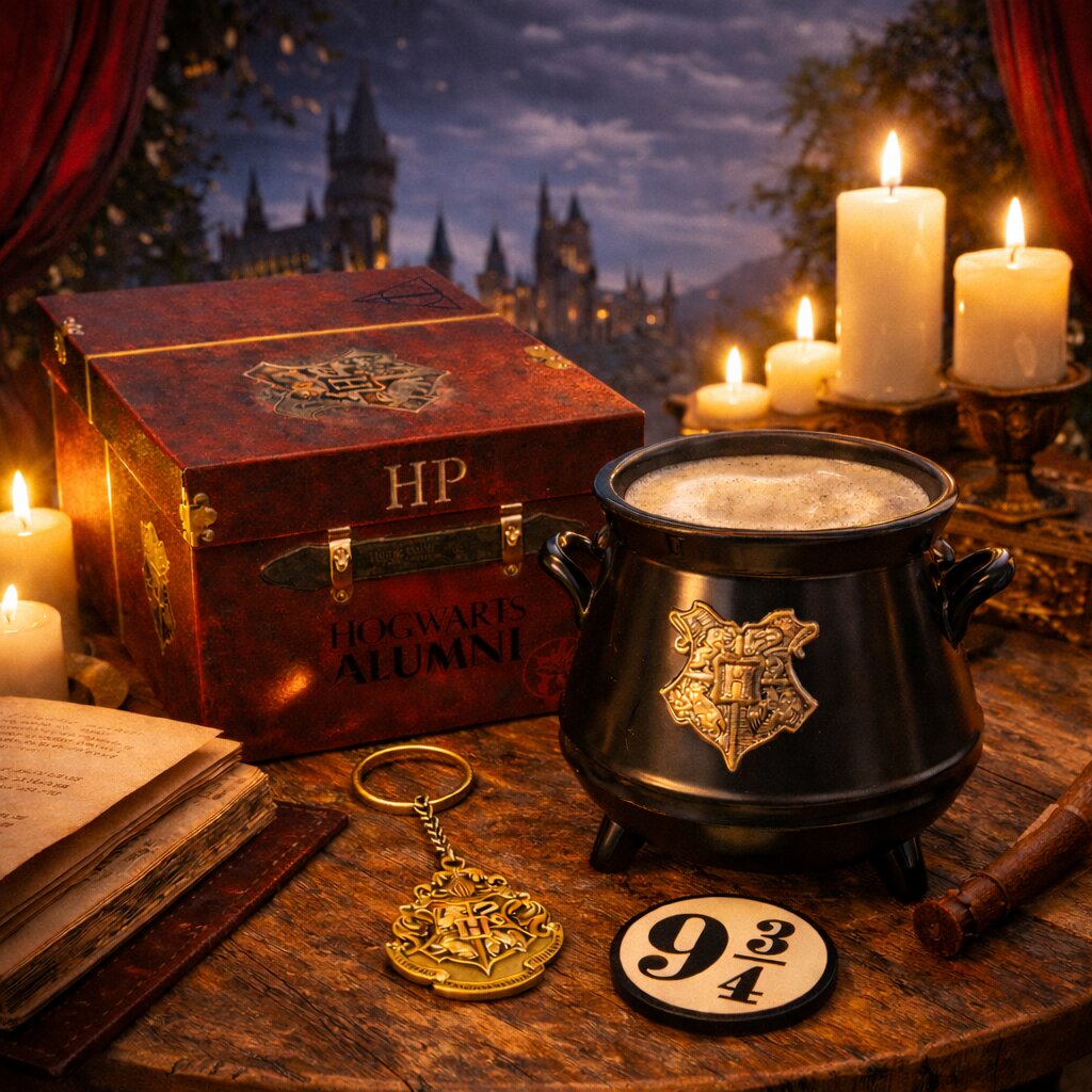 Pack Mug 3D, Porte-clés 3D Pin's Valise Poudlard Harry Potter - Geek Store