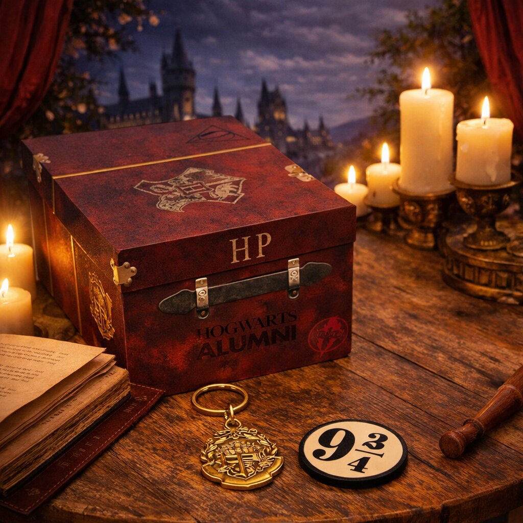 Pack Mug 3D, Porte-clés 3D Pin's Valise Poudlard Harry Potter - Geek Store