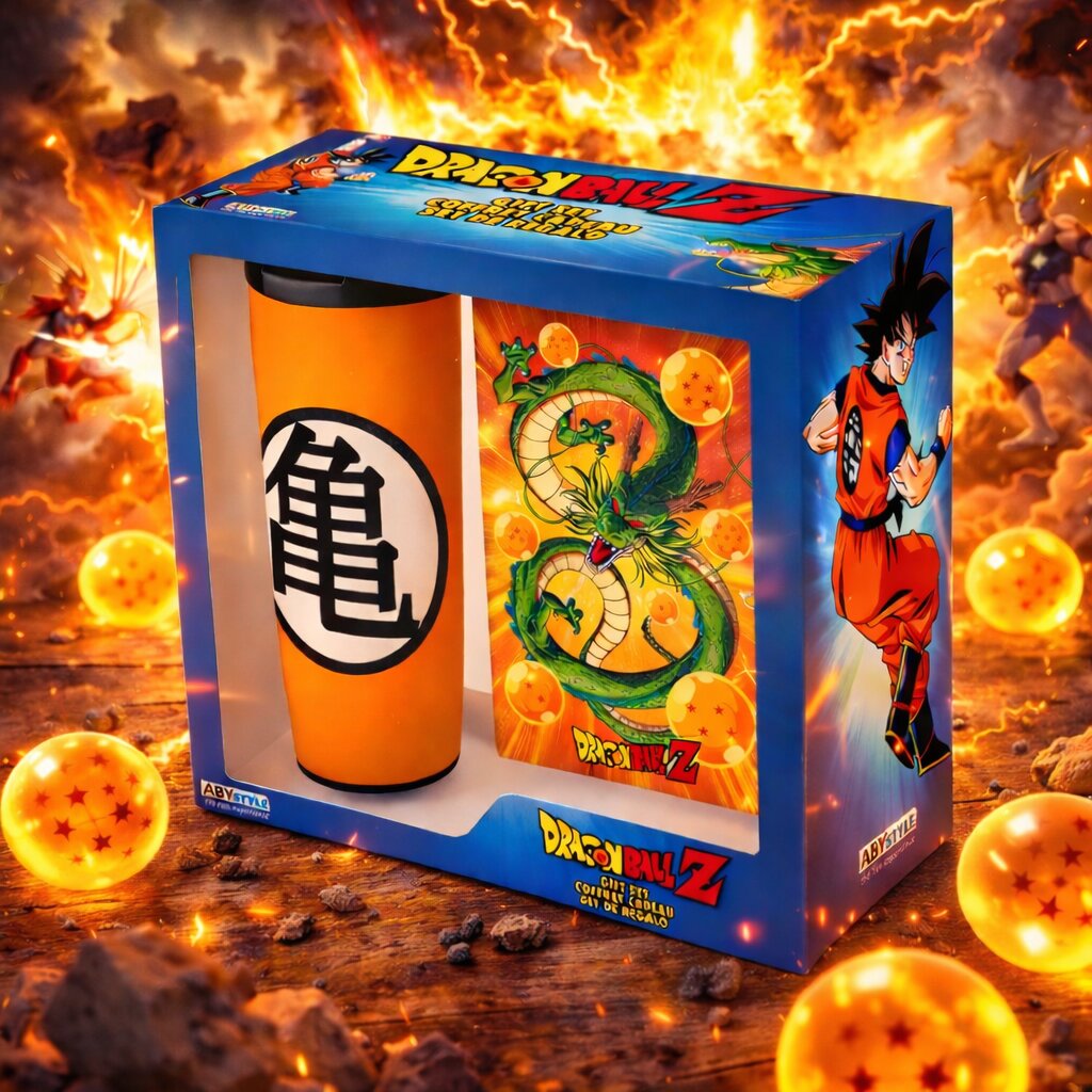 Gift set Mug Tumbler + Notebook Dragon Ball - Geek Store