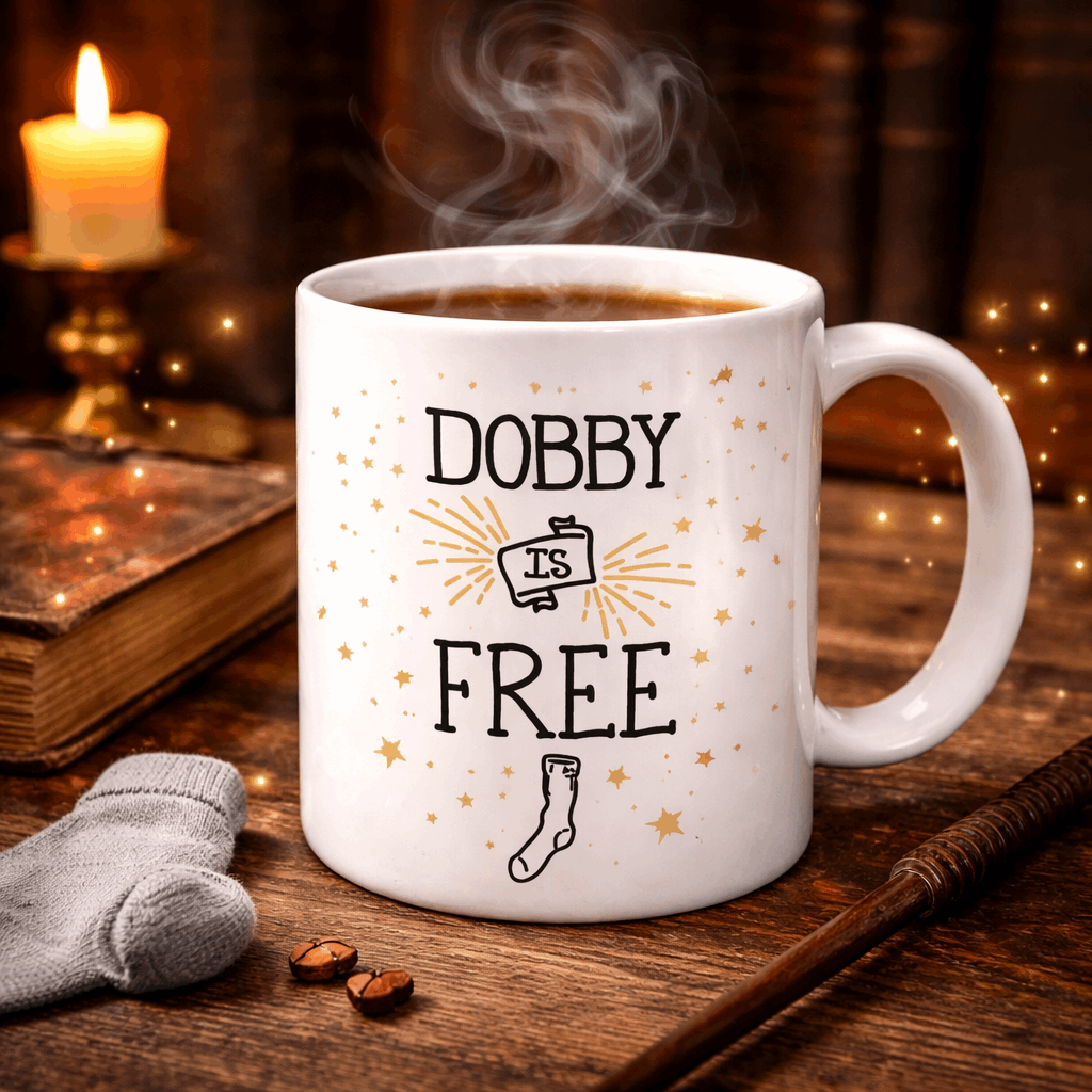 Mug Harry Potter Dobby is Free - Geek Store