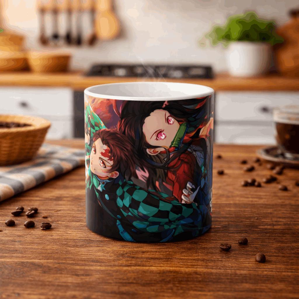 Mug Heat change personnages Demon Slayer - Geek Store