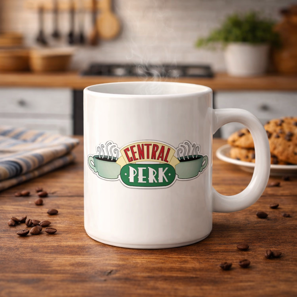 Mug Friends Logo & Central Perk