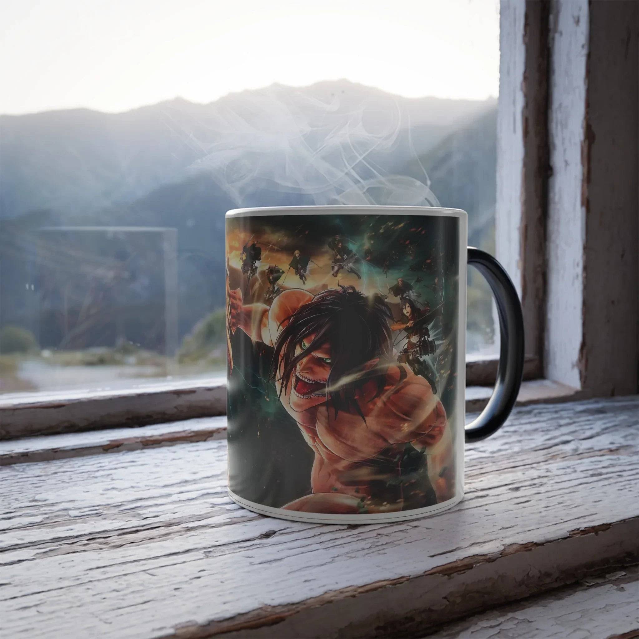 Mug Heat change l'attaque des titans