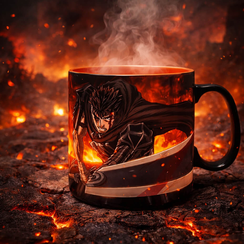 Mug Heat Change Berserk - Geek Store