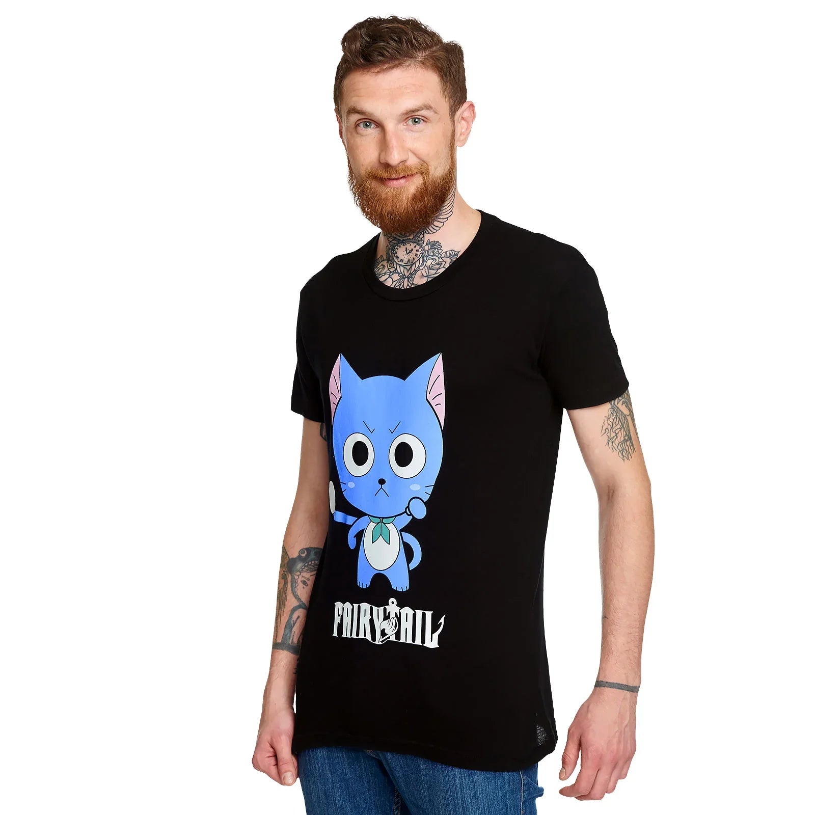 Tshirt Fairy Tail Happy - Geek Store