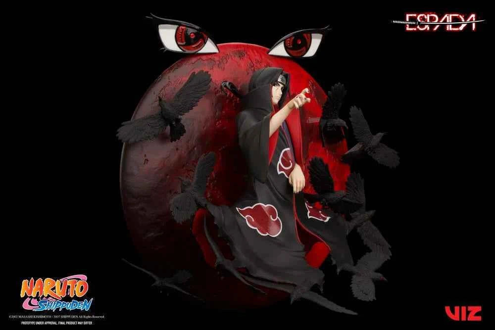 Statuette de mur 25cm NARUTO SHIPPUDEN Itachi Uchiha -