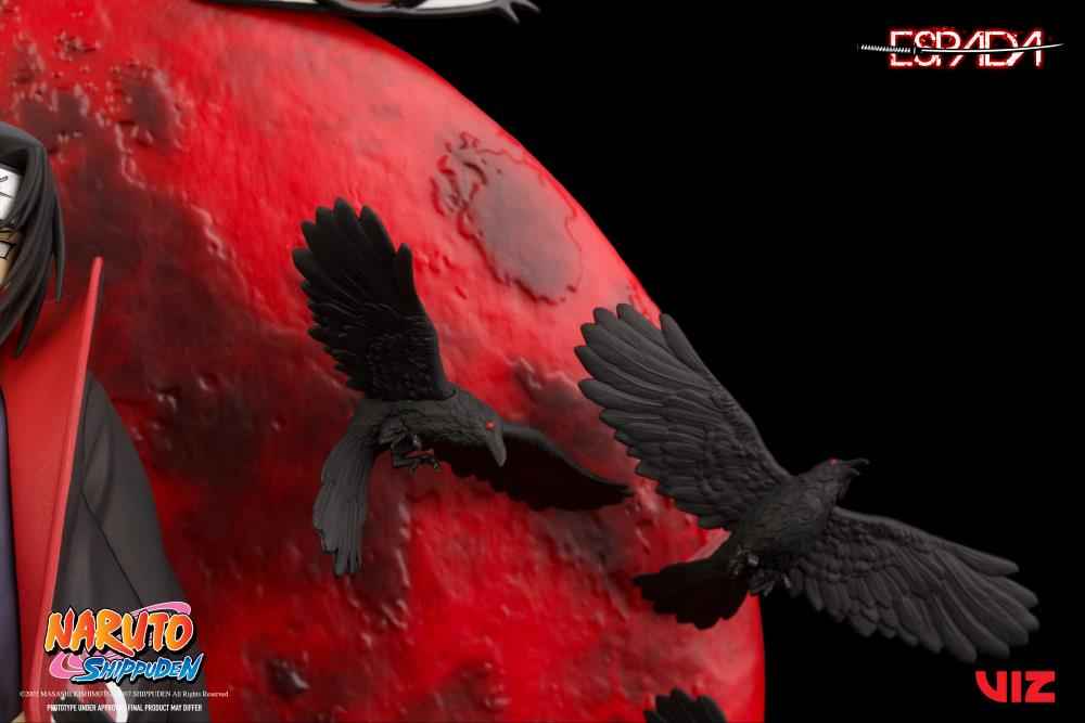 Statuette de mur 25cm NARUTO SHIPPUDEN Itachi Uchiha -