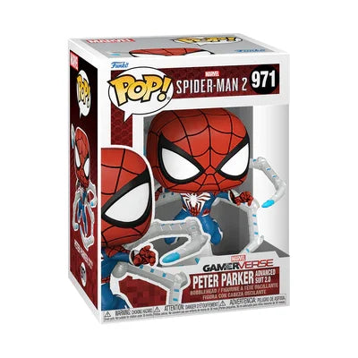 Figurine POP Marvel Games Peter Parker Advanced Suit 2.0