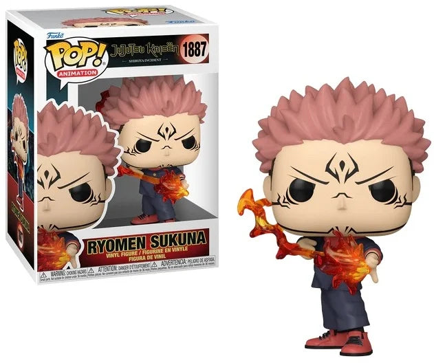Figurine POP Animation Jujutsu Kaisen Sukuna Fire Arrow