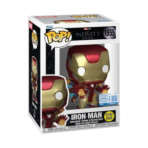 Figurine POP INFINITY SAGA Plus Iron Man with Beams