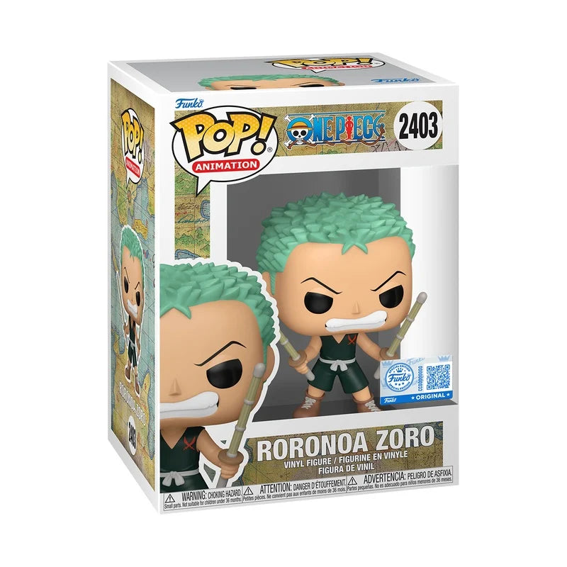 Figurine POP One Piece - Zoro enfant avec Katana