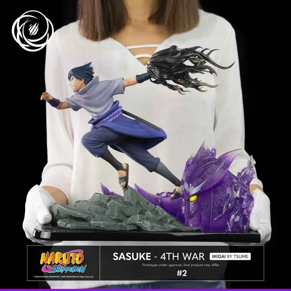 Statue Résine 16 By Tsume NARUTO Sasuke Uchiwa Ikigai