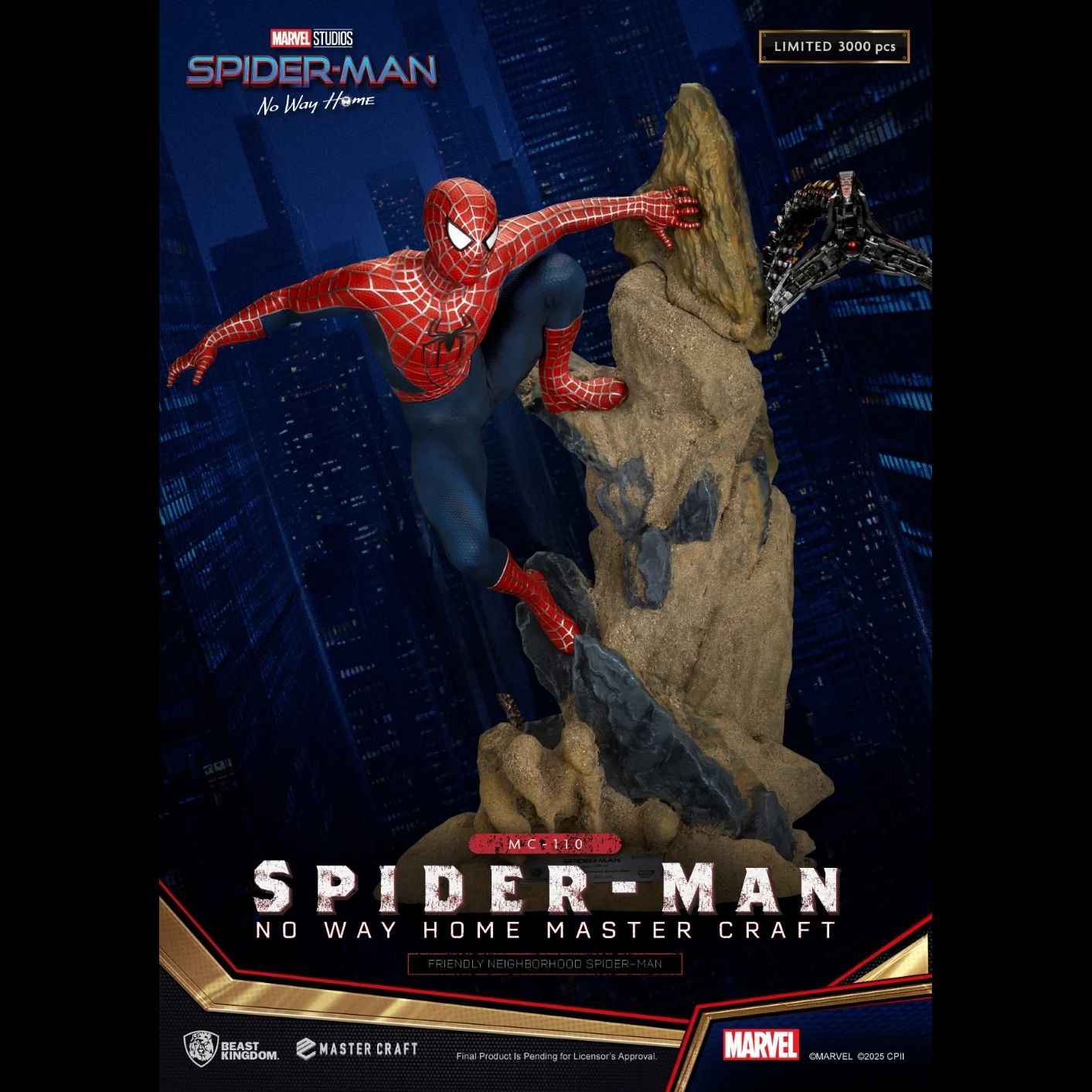 Statuette Master Craft MARVEL Friendly Neighborhood Spider-Man 36cm