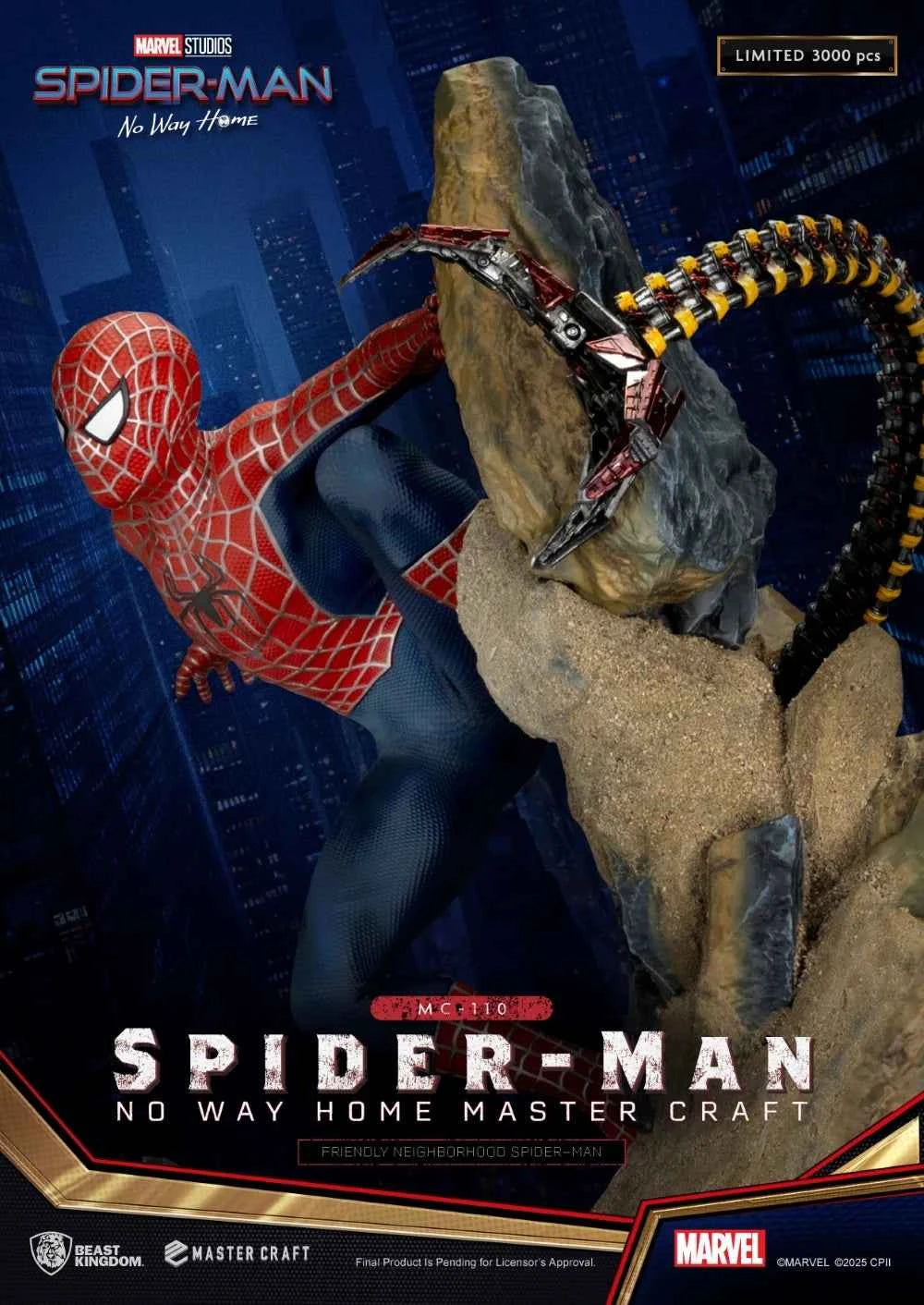 Statuette Master Craft MARVEL Neighborhood Spider-Man 36cm