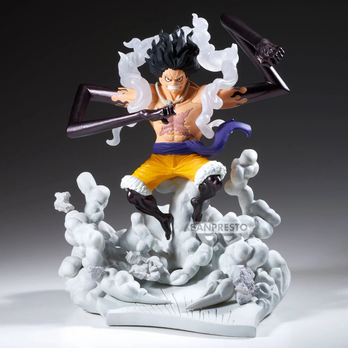 Figurine One Piece Monkey D. Luffy Gear 4 Senkozekkei