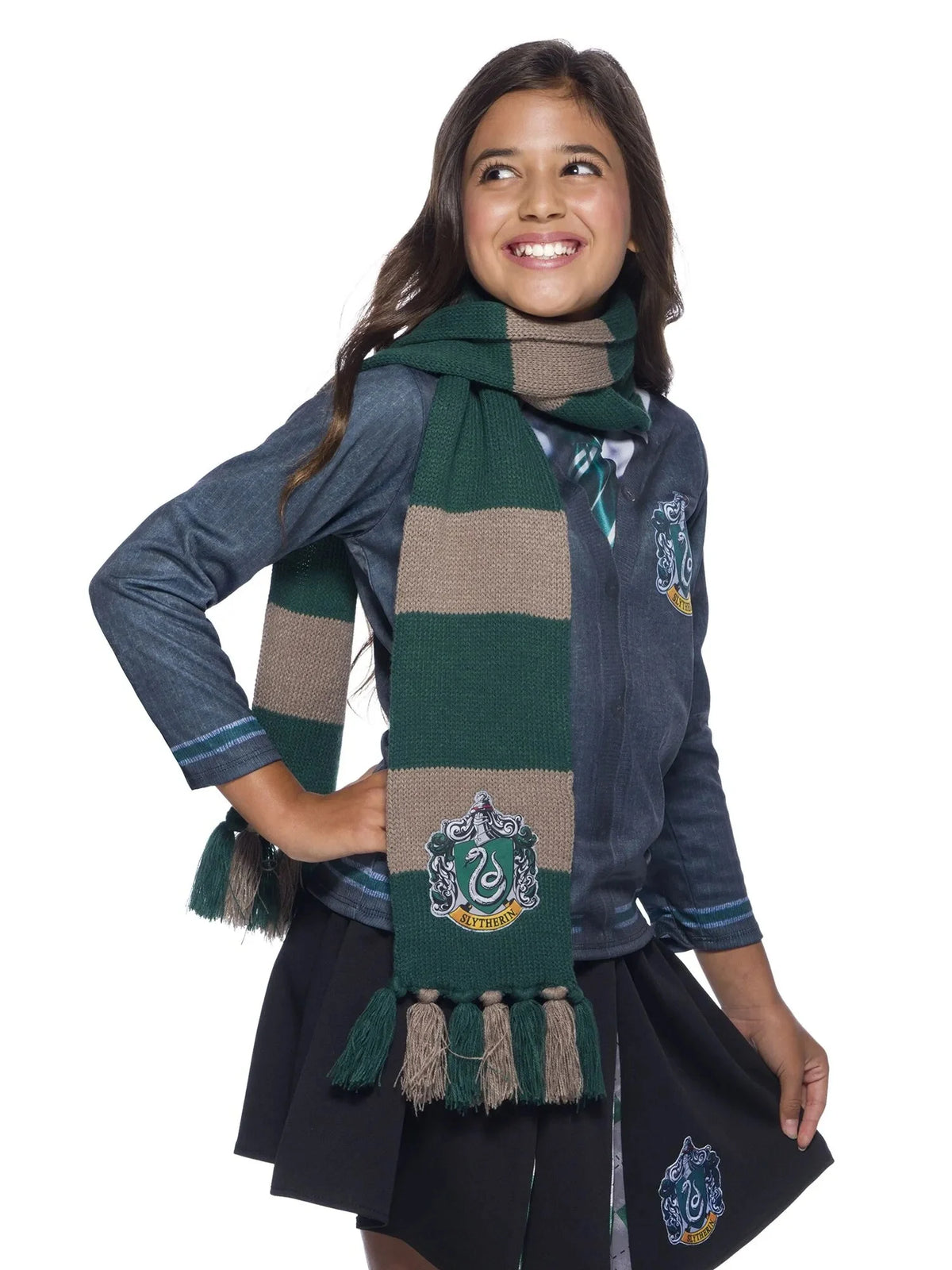 Echarpe Harry Potter Tricotée Serpentard