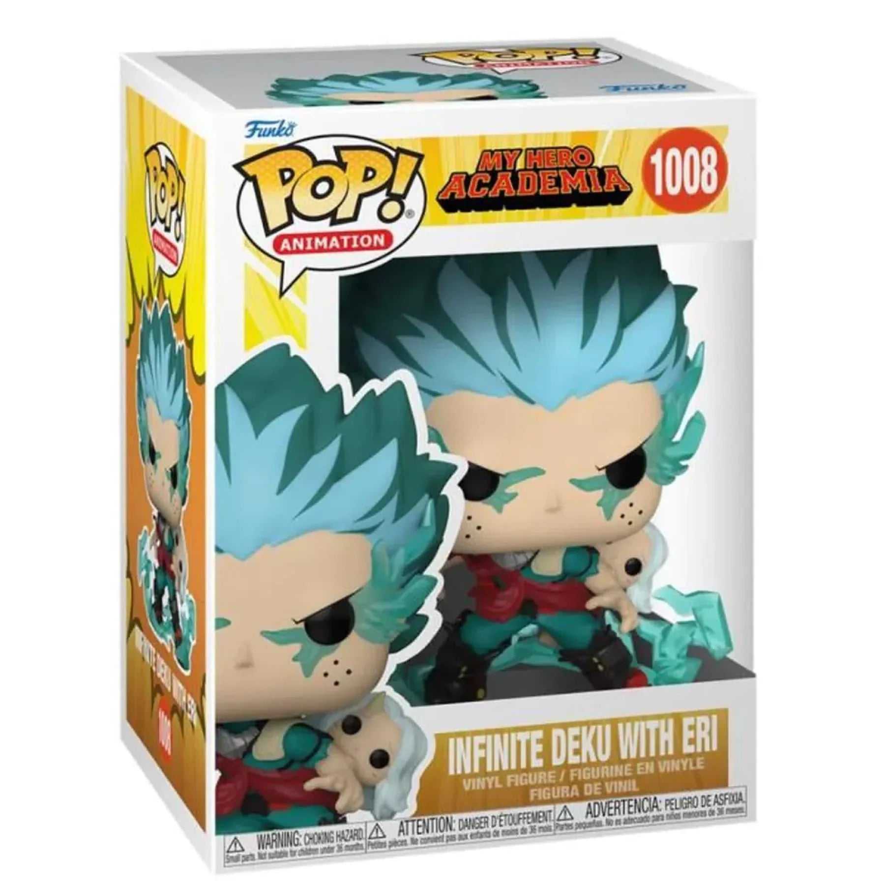 Figurine POP Animation My Hero Academia Infinite Deku Avec Eri - Geek Store