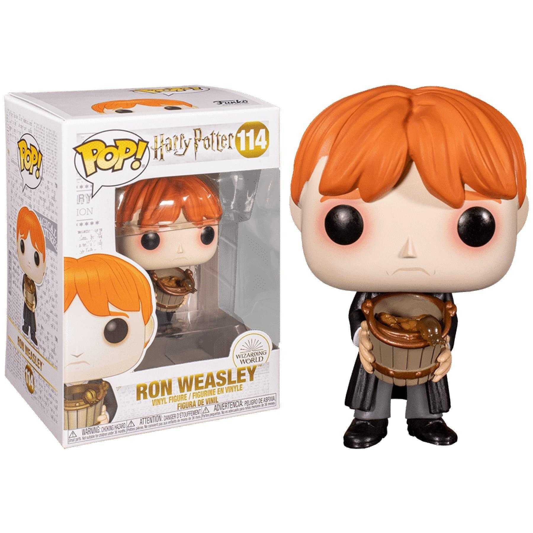 Figurine POP Harry Potter - Ron Puking Slugs Bucket
