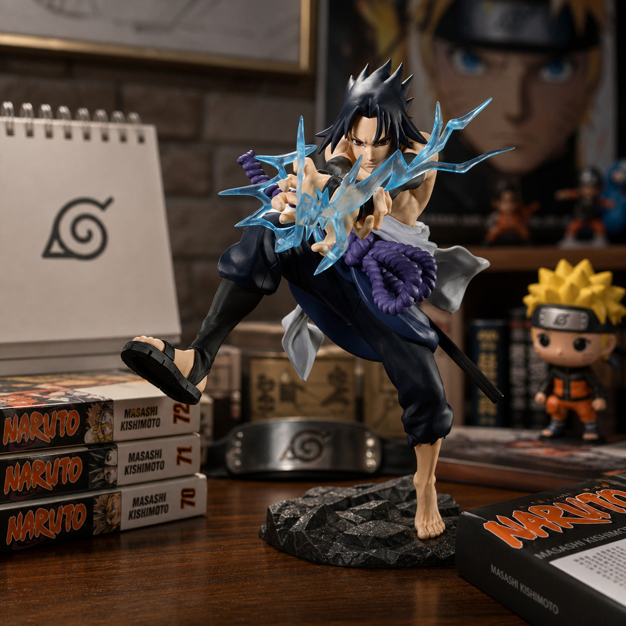 Figurine Naruto Sasuke Uchiha Vibration Stars