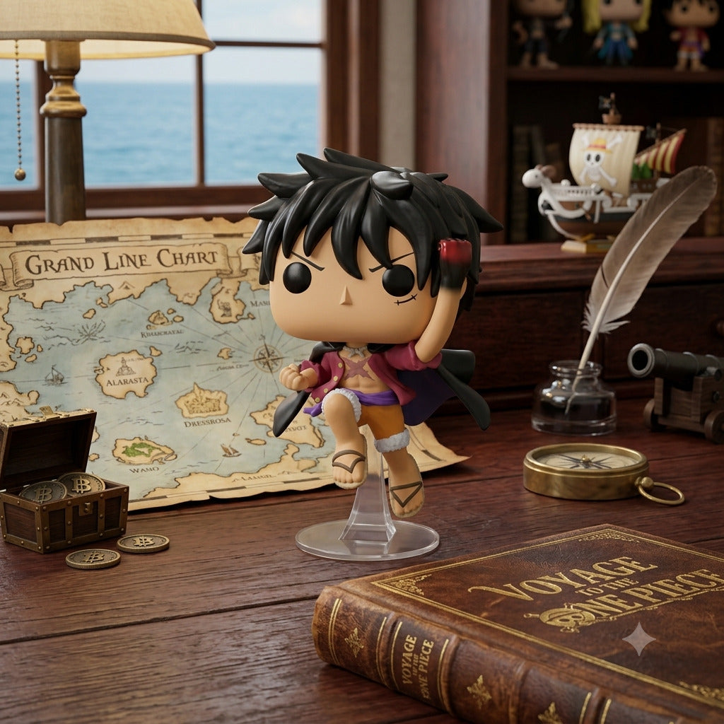 Figurine POP Animation One Piece Luffy Uppercut