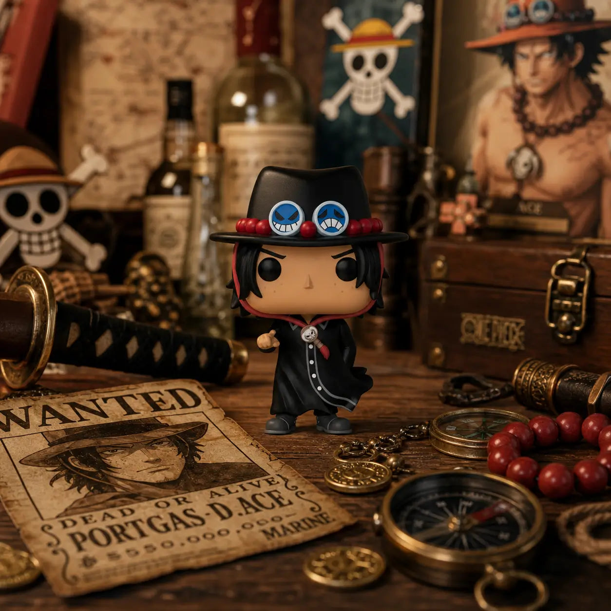 Figurine POP Animation One Piece Portgas D. Ace Intro