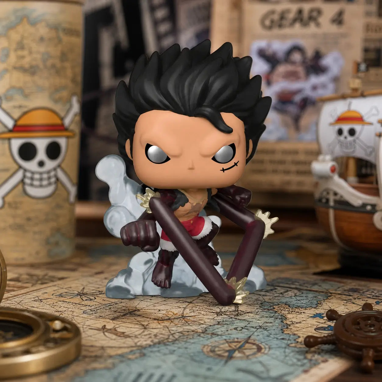 Figurine POP Animation One Piece Snake-Man Luffy