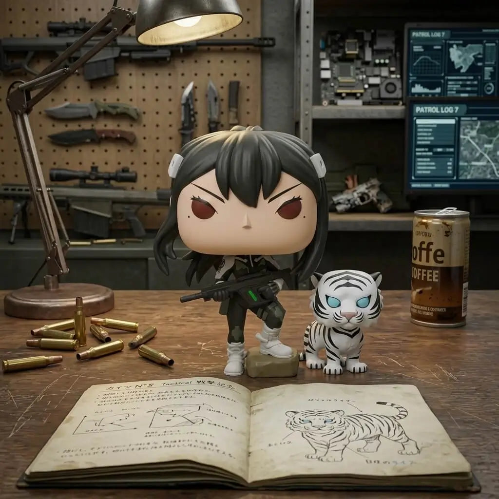 Figurine POP Anime Kaiju N° 8 Mina Ashiro & Bakko