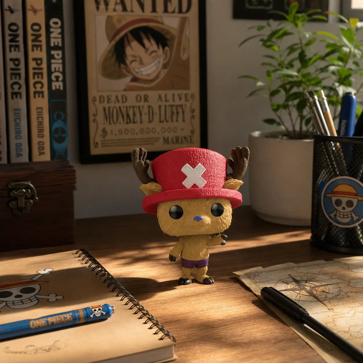 Figurine POP Netflix One Piece Chopper Flocked